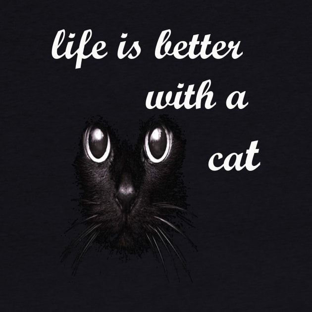 life is better with a cat 2 by UrbanCharm